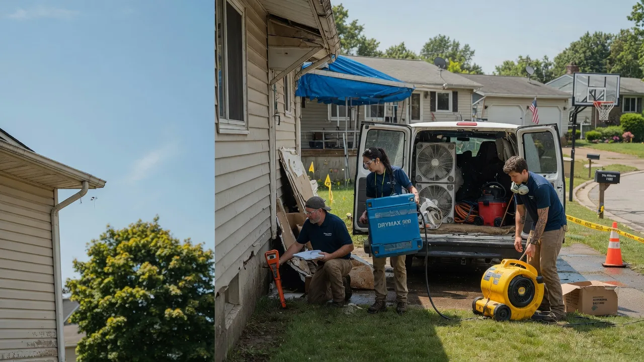 Ceiling Leak Cleanup in Corydon, IA near me