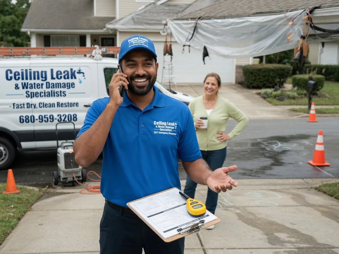 Ceiling Leak Cleanup Corydon, IA FAQs